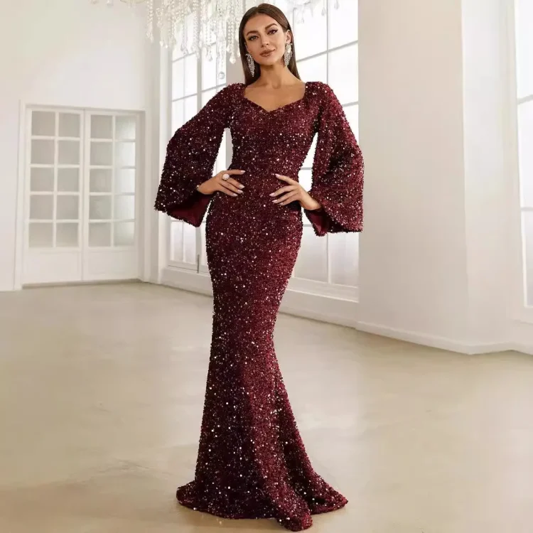 Lace Style African Ladies Dresses for Wedding Church From Turkey Ladies Elegant - Image 4