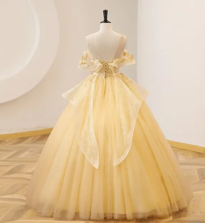New High Quality Elegant  Birthday Party Ball Gown Off-shoulder Tulle Layered Evening Party Dress Formal Gown for Women